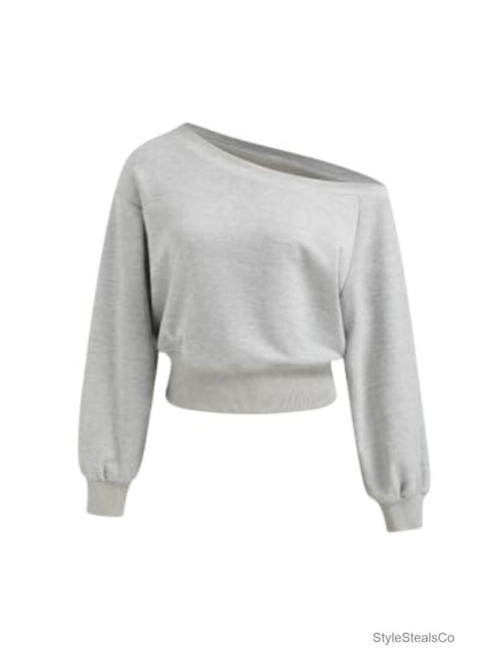 Off Shoulder Oversized Sweatshirt Women Pullover Long Sleeve